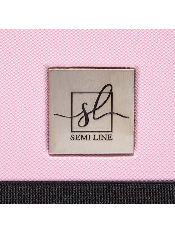 Semi Line Semi Line Geantă tip cufăr T5509-1 Roz