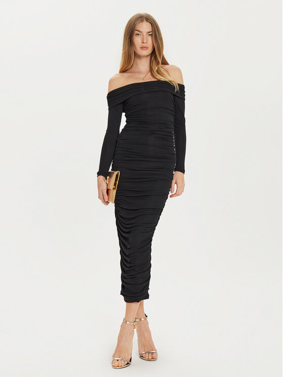 BARDOT BARDOT Koktel haljina Arike 59445DB Crna Slim Fit