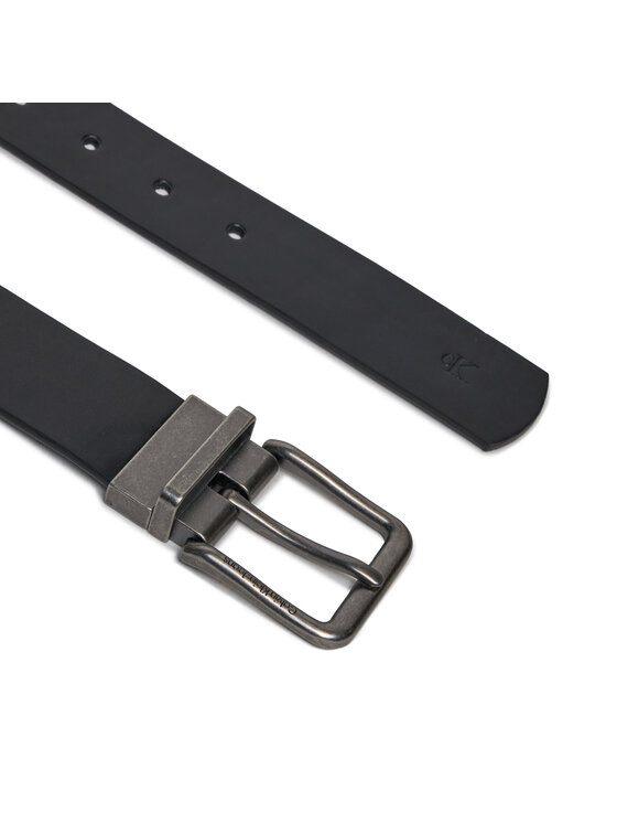 Calvin Klein Jeans Calvin Klein Jeans Pasek Męski Gift Cl Lthr Belt Rev/Adj 35Mm K50K511515 Czarny