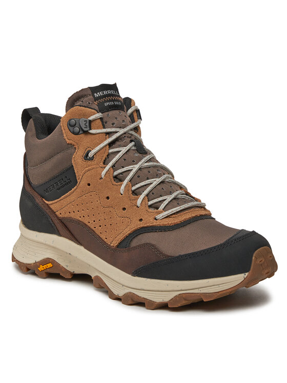 Merrell Merrell Bakancs Speed Solo Mid Wp J004533 Barna