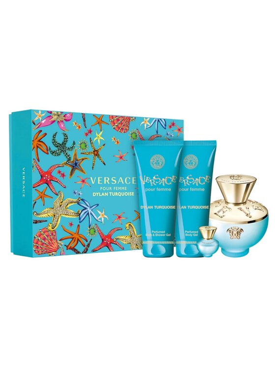 Versace Versace Versace Dylan Turquoise Pour Femme Zestaw zapachowy