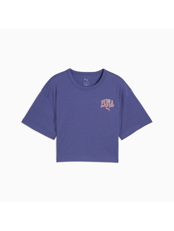 Puma Puma T-Shirt 685827 Fioletowy Regular Fit