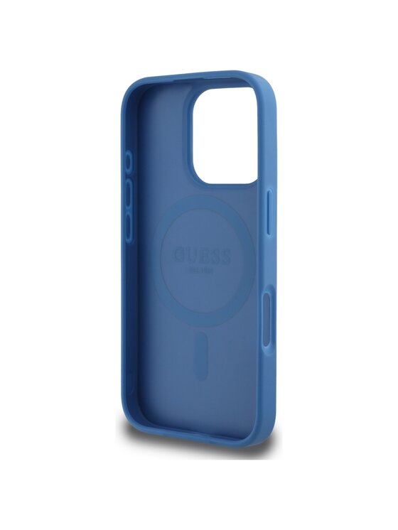 Guess Guess Etui na telefon Apple iPhone 16 Pro Niebieski