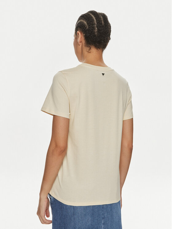 Weekend Max Mara Weekend Max Mara T-Shirt Yen 2415971052 Béžová Regular Fit