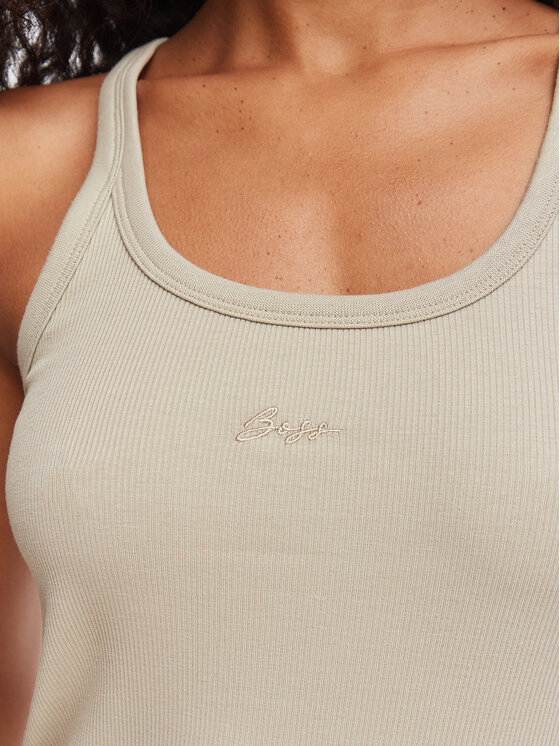 BOSS BOSS Top C_Epetite 50554664 Svijetlo zelena Slim Fit