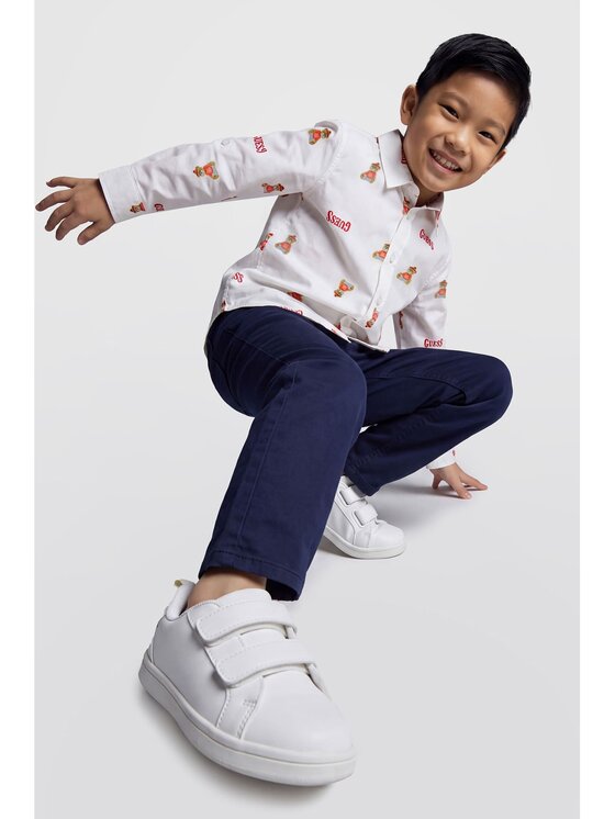 Guess Kids Guess Kids T-Shirt 184438 Kolorowy Classic Fit