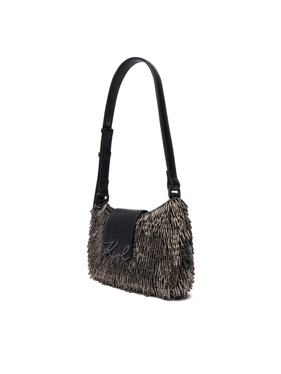 KARL LAGERFELD KARL LAGERFELD Ročna torba B1W30195 Črna