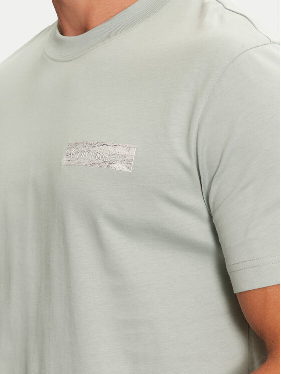Calvin Klein Calvin Klein Tricou K10K113594 Albastru Regular Fit