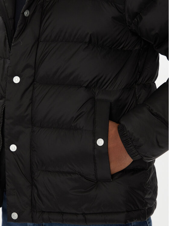 Tommy Jeans Tommy Jeans Пухено яке DM0DM21937 Черен Regular Fit