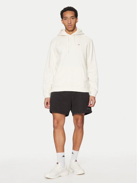 Tommy Jeans Tommy Jeans Sportske kratke hlače Flag Beach DM0DM20637 Crna Regular Fit
