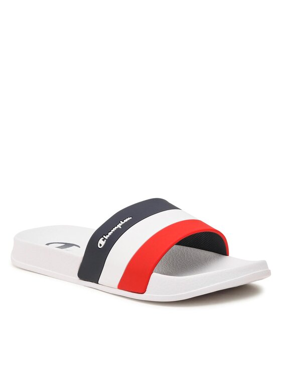 Champion Champion Șlapi Slide All American B Ps S32632-CHA-WW001 Alb