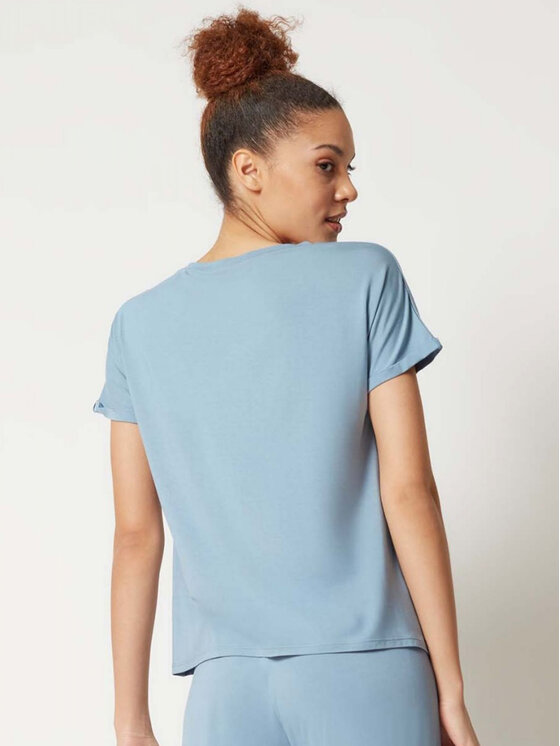 Skiny Skiny T-Shirt 80774 Modrá Comfortable Fit