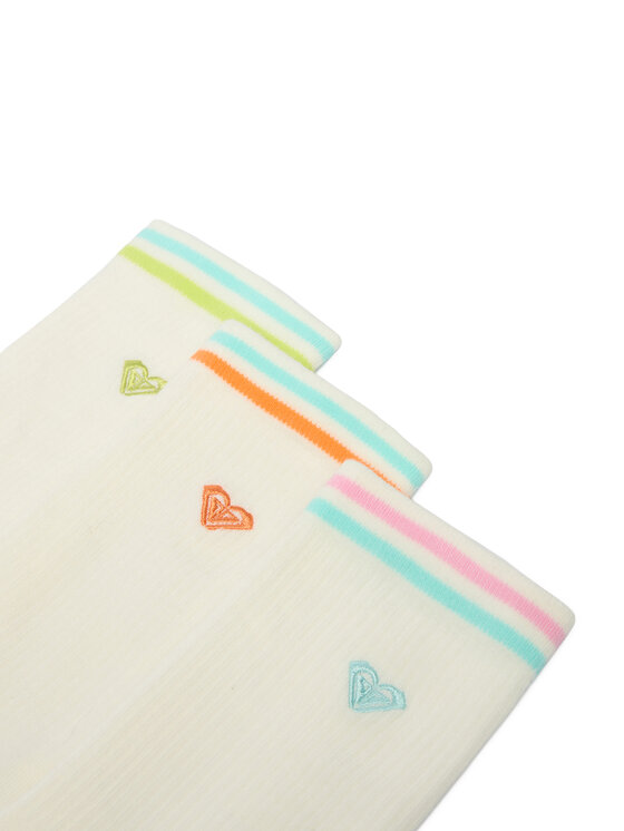 Roxy Roxy Дълги чорапи CEO_BR_ROXY_2032_W_AW26 (3 PACK) Бял