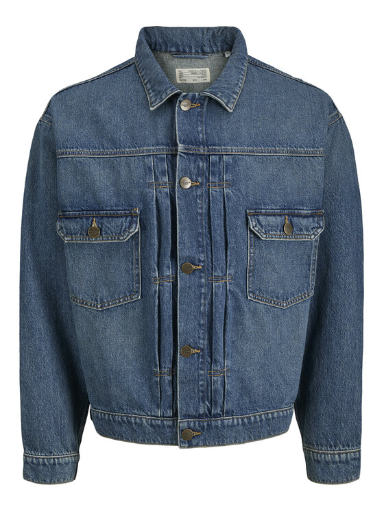 Jack&Jones Jack&Jones Jeansjacke Miles 12283761 Blau Regular Fit