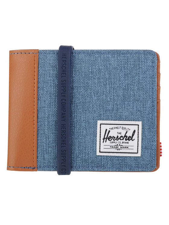 Mały Portfel Męski Herschel, Niebieski, Herschel Hank RFID Wallet II