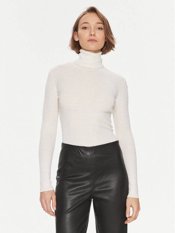 DAY BIRGER ÉT MIKKELSEN DAY BIRGER ÉT MIKKELSEN Rollkragenpullover Sierra 100271 Écru Regular Fit