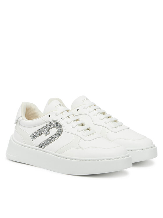Furla Furla Sneakersy Sport Lace-Up Sneaker YI07SPT BX3727 3752S Biela