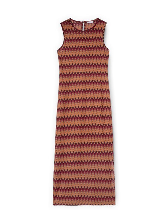 Motivi Motivi Sukienka wieczorowa 700MQ003603N0S7 Pomarańczowy Slim Fit