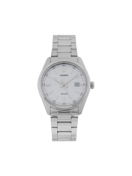 Casio Casio Hodinky MTP-1302PE-2AVEF Strieborná