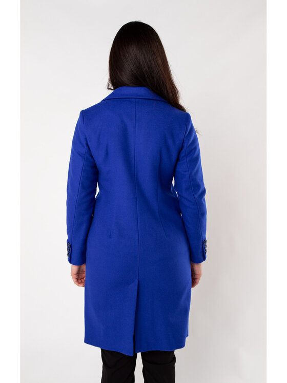 QUIOSQUE QUIOSQUE Kabát 9RS017801 Modrá Regular Fit