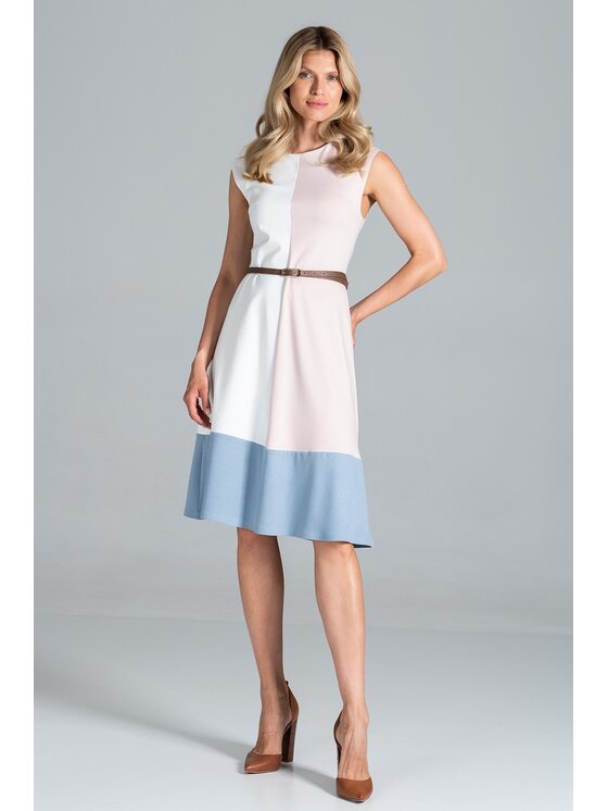 FIGL FIGL Sukienka M815 Kolorowy Regular Fit