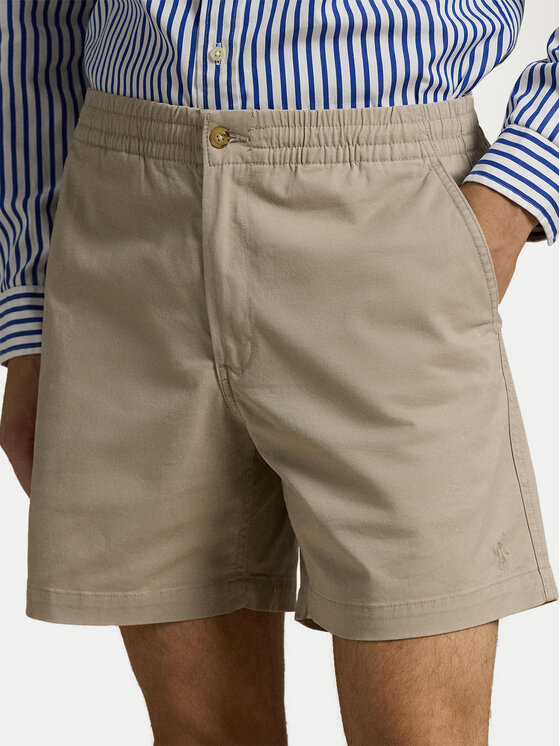 Polo Ralph Lauren Polo Ralph Lauren Шорти от плат Prepster 710644995 Бежов Classic Fit