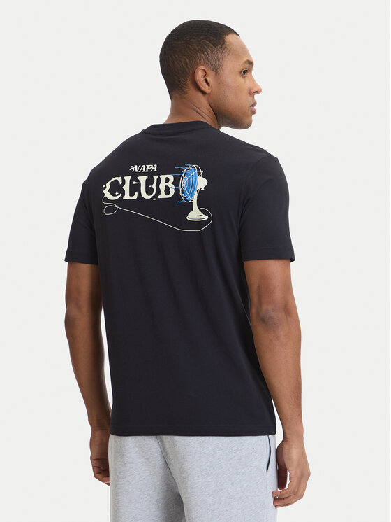 Napapijri Napapijri Tricou S-Flint NP0A4FZZ Negru Regular Fit