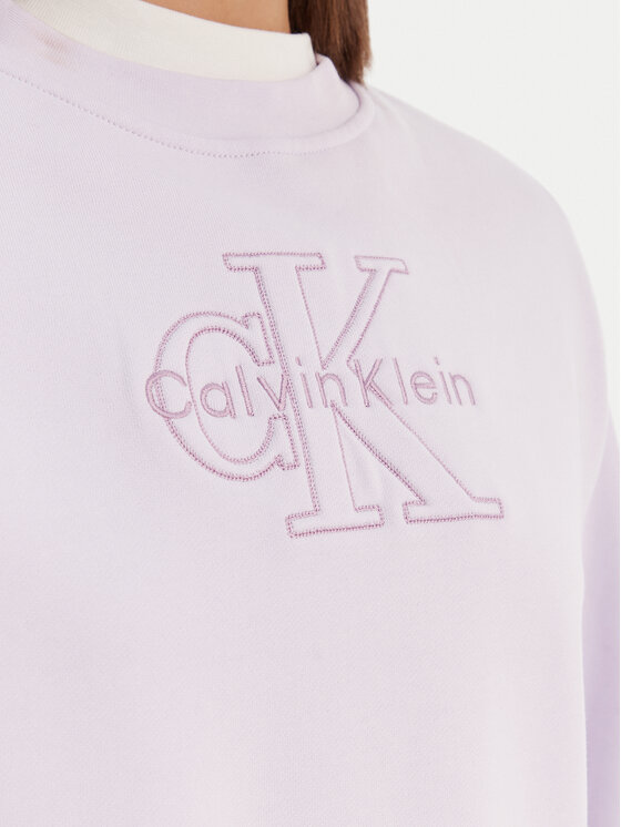 Calvin Klein Jeans Calvin Klein Jeans Pulóver LV047F204G Rózsaszín Regular Fit