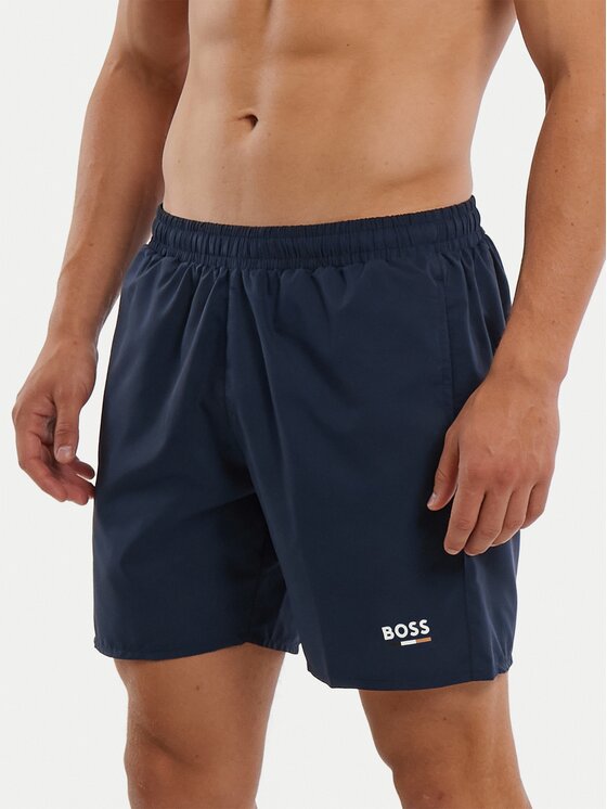 BOSS BOSS Плувни шорти Swordfish 50554613 Тъмносин Regular Fit