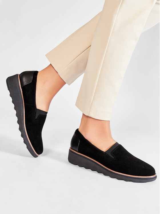 Clarks sharon hot sale dolly black