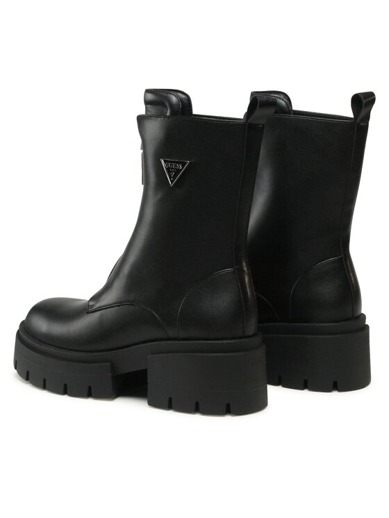 Guess Guess Členková obuv FL8ILA ELE10 Čierna