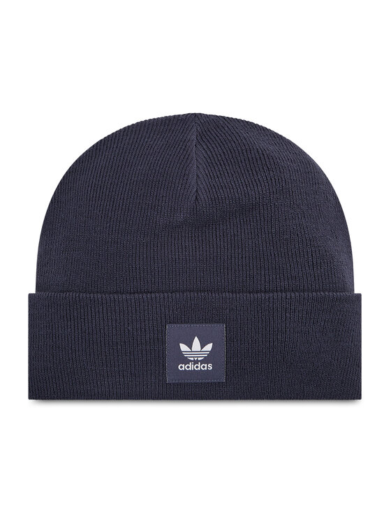 adidas Czapka adicolor Cuff Beanie HD9717 Granatowy Modivo.pl