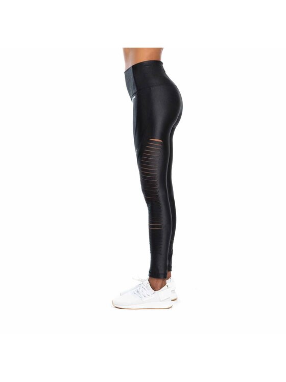 LaBellaMafia LaBellaMafia Legginsy LABELLAMAFIA LEGGING HARDCORE LADIES BLACK Czarny Regular Fit