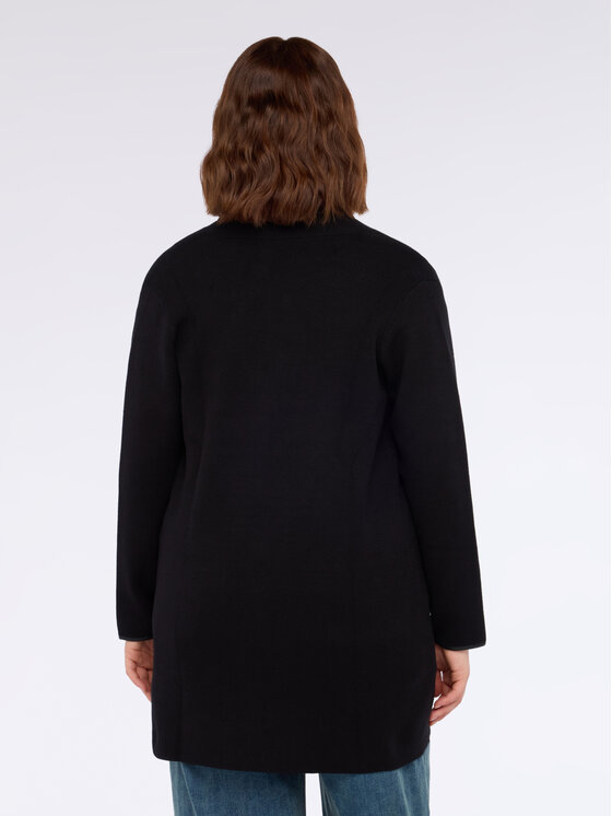 Fiorella Rubino Fiorella Rubino Kardigan M648L008022N0Z3 Czarny Regular Fit