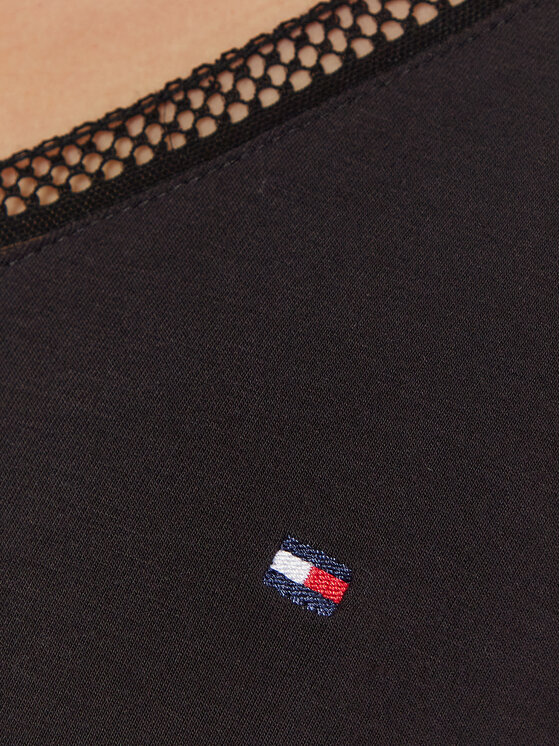 Tommy Hilfiger Tommy Hilfiger Särkpluus UW0UW05568 Must Regular Fit
