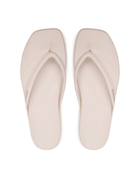 Crocs Crocs Σαγιονάρες Miami Square Flatform Flip 214161 Καφέ
