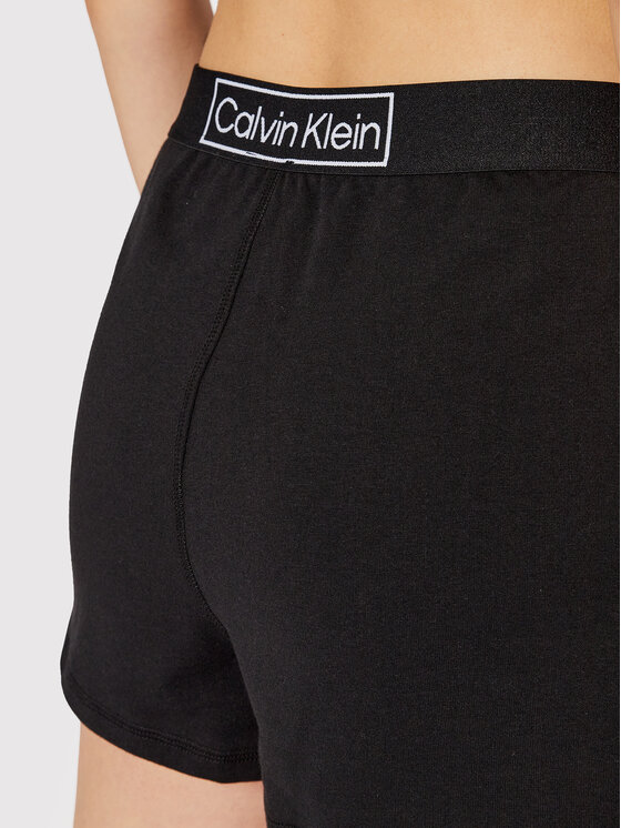 Calvin Klein Underwear Calvin Klein Underwear Pyžamové šortky 000QS6799E Černá Regular Fit