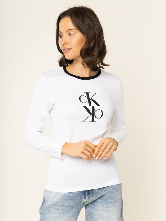 Calvin Klein Jeans Calvin Klein Jeans Blusa J20J213067 Bianco Regular Fit