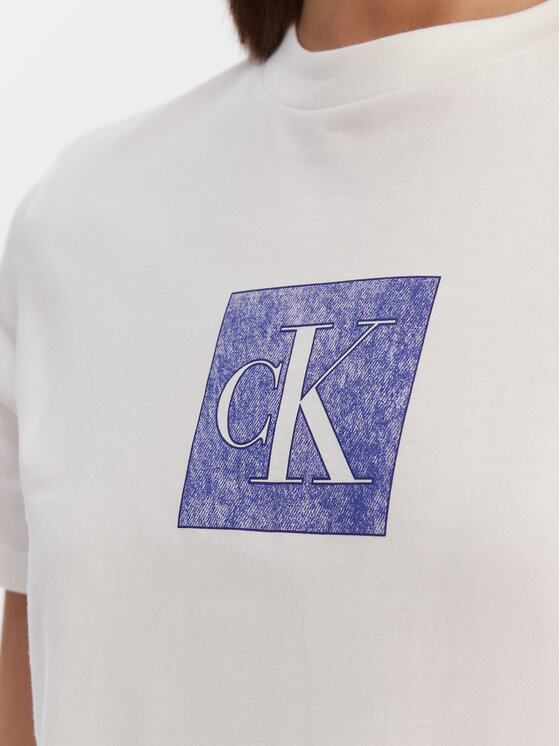 Calvin Klein Jeans Calvin Klein Jeans Тишърт LV047F819G Бял Classic Fit