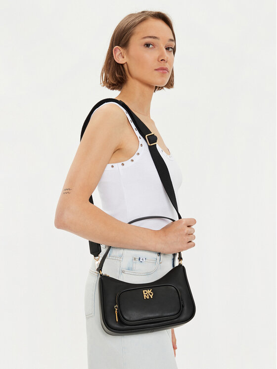 DKNY Geantă Philo Tz Shoulder R423KE51 Negru