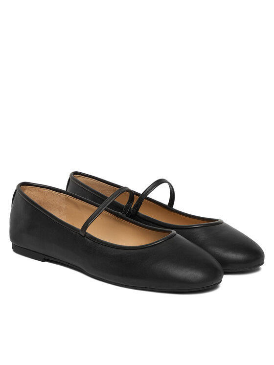 LAUREN RALPH LAUREN LAUREN RALPH LAUREN Balerini Jayna 802977874001 Negru