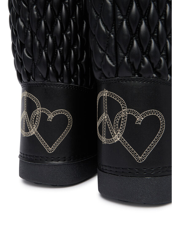 LOVE MOSCHINO LOVE MOSCHINO Škornji za sneg JA24312G0PISQ000 Črna