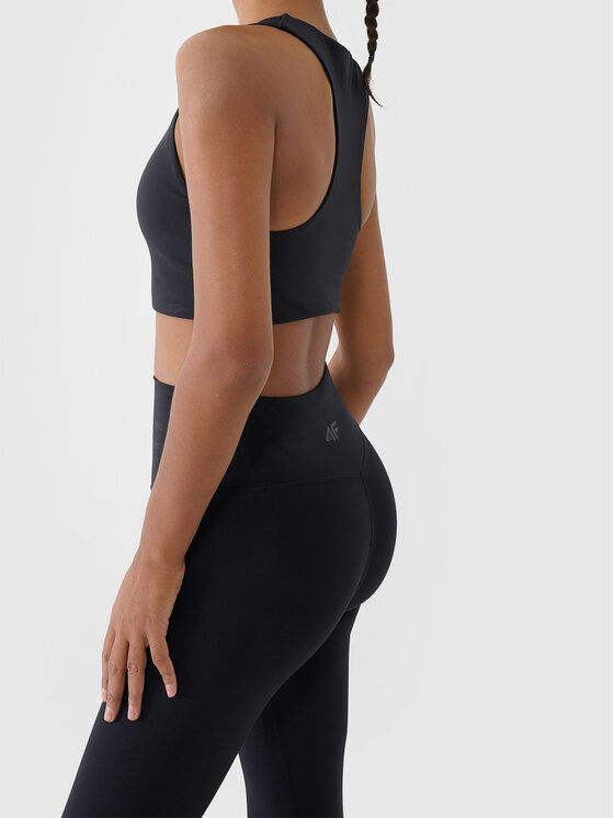 4F 4F Legginsy 4FWAW26TFTIF487-20S Czarny Active Fit