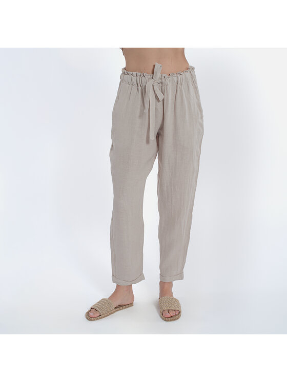 ACANFORA ACANFORA Pantaloni invernali 3780-SAF Beige Regular Fit