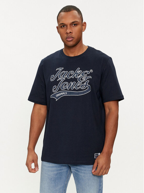 Jack&Jones Tricou Trevor 12227774 Bleumarin Standard Fit