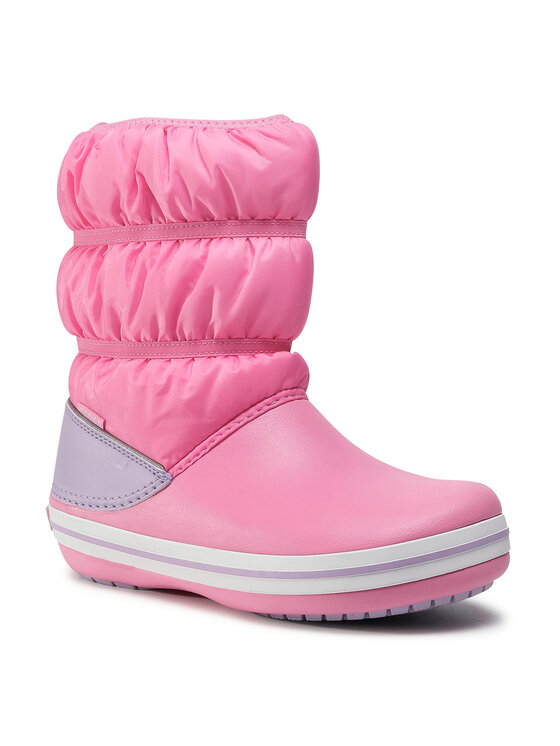 Crocs Schneeschuhe Crocband Winter Boot K 206550 Rosa Modivo