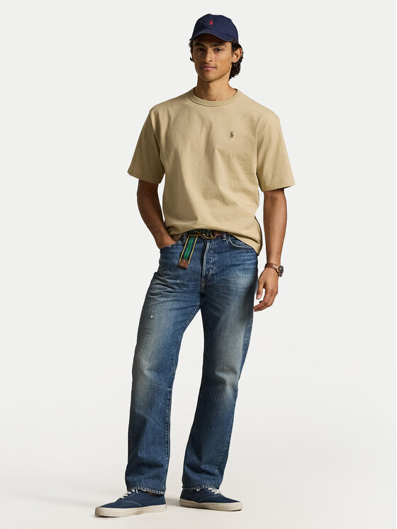 Polo Ralph Lauren Polo Ralph Lauren Тишърт 710A12979002 Бежов Regular Fit