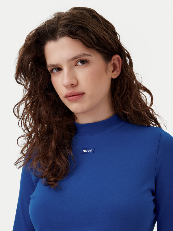 HUGO HUGO Hétköznapi ruha Nilla 50531138 Kék Slim Fit