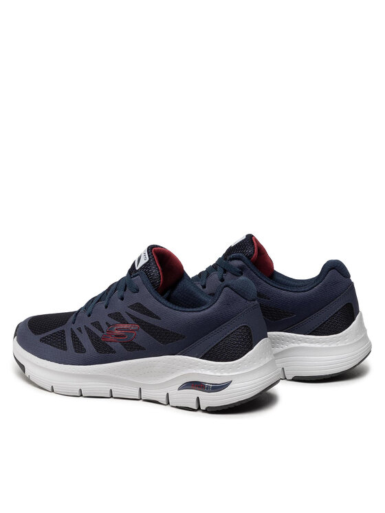 Skechers Skechers Sneakersy Charge Back 232042/NVRD Granatowy