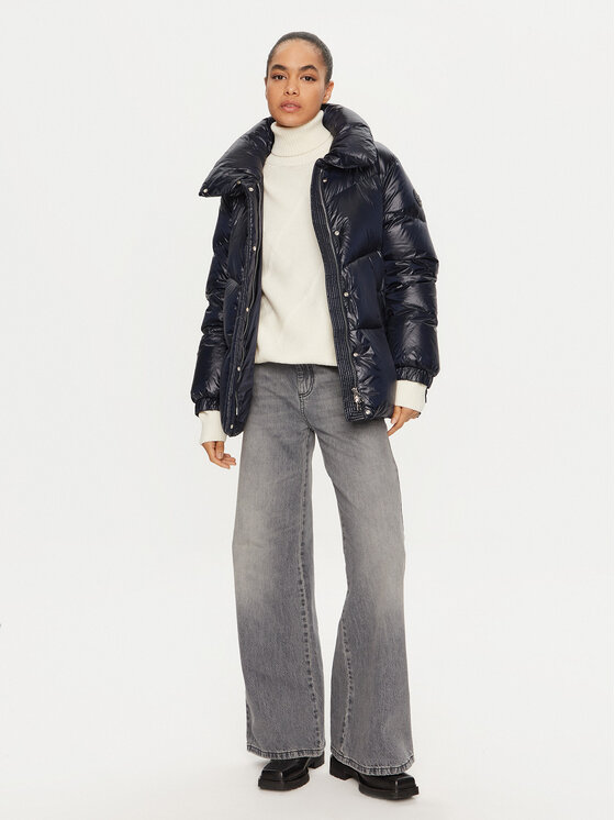 Woolrich Woolrich Pehelykabát Aliquippa CFWWOU0925FRUT3085 Sötétkék Regular Fit